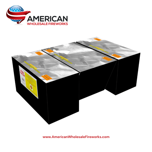 Compound Cake - 148s Multi Shape Red White Blue (Case of 3)