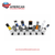 62mm Aluminum Single Shot Tube Rack – 18 Shot