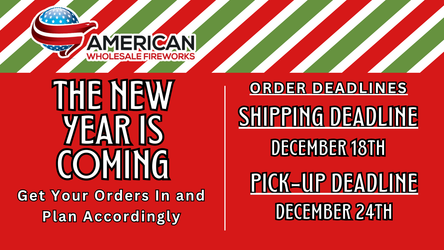 Shipping and Order Deadline  Shipping and Order Deadline