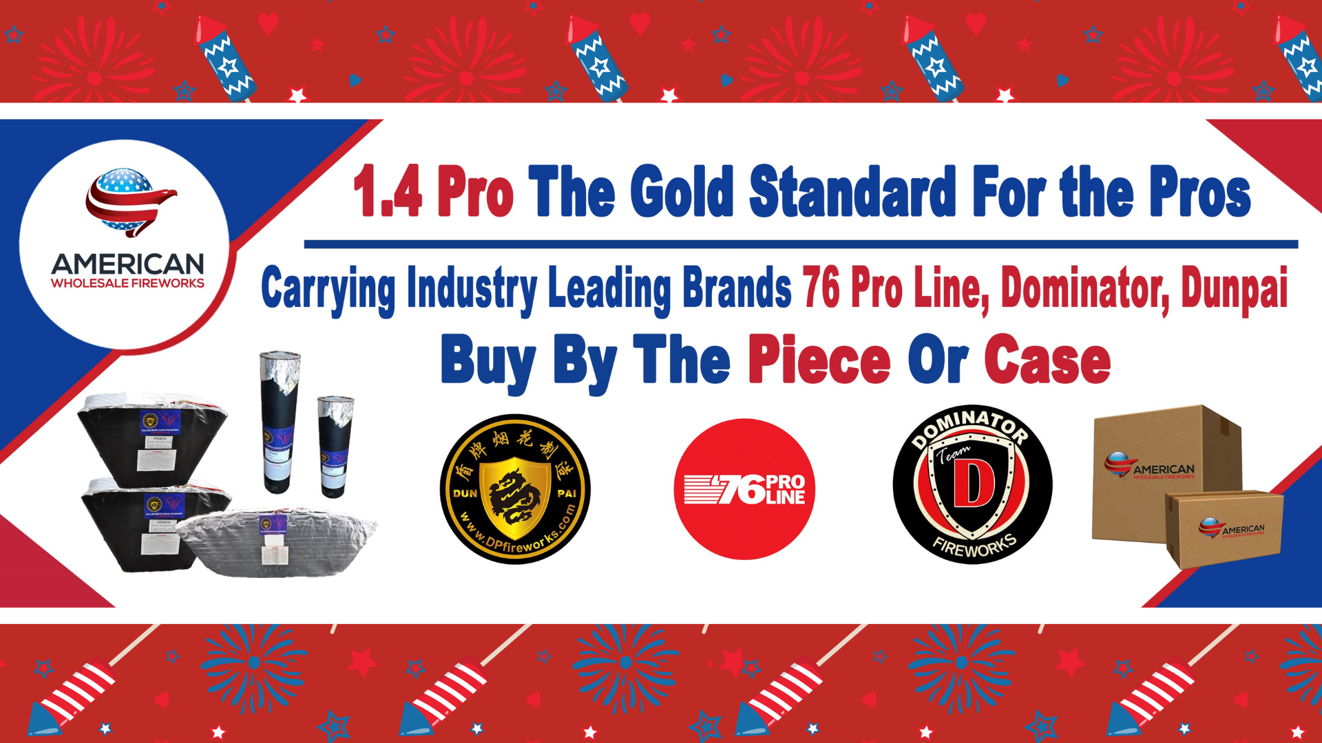 Large Online Firework Assortment - American Wholesale Fireworks