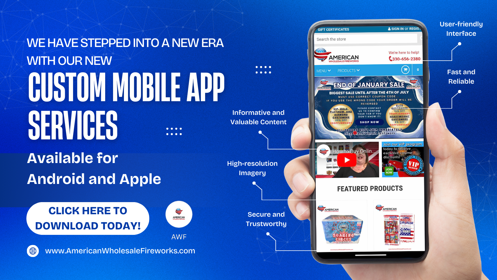 Custom Mobile App Services