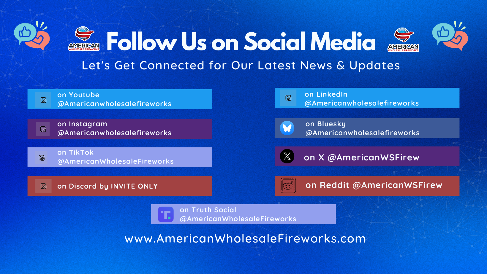 Follow Us On Social Media