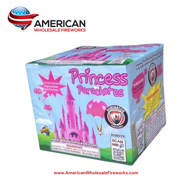 Princess Parachutes - 9s Cake - 500 Gram Parachute Cake