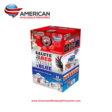 Salute to the Red, White and Blue (Case of 3) - 500 Gram Cake