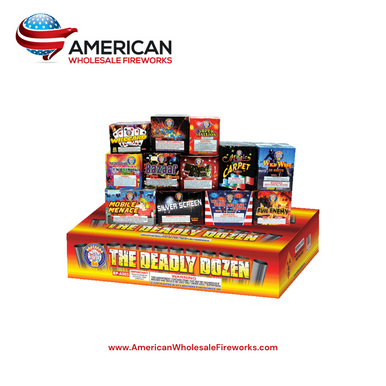 The Deadly Dozen (Case of 12) - 200 Gram Cake Assortment