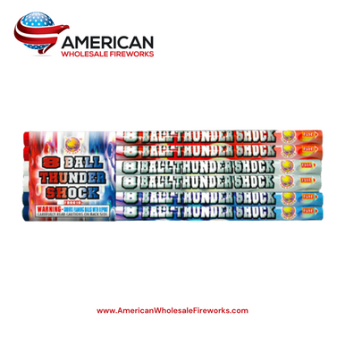 Thunder Shock 8 Ball - Roman Candle
