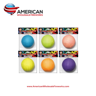 Jumbo Neon Smoke Ball - Assorted (Case of 72) - Smoke