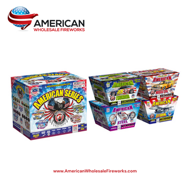 American Series Assortment (Case of 4) - 500 Gram Cake Assortment
