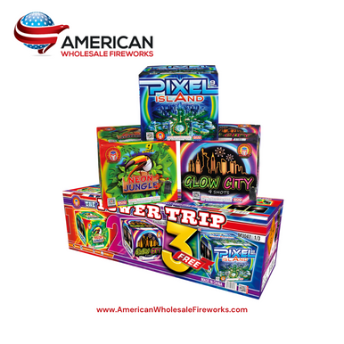 The Power Trip (Case of 3) - 500 Gram Cake Assortment