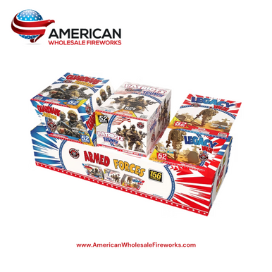 Armed Forces (Case of 3) - 500 Gram Cake Assortment