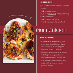 Plum Chicken Plum Chicken