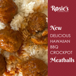 Hawaiian BBQ Crockpot Meatballs
