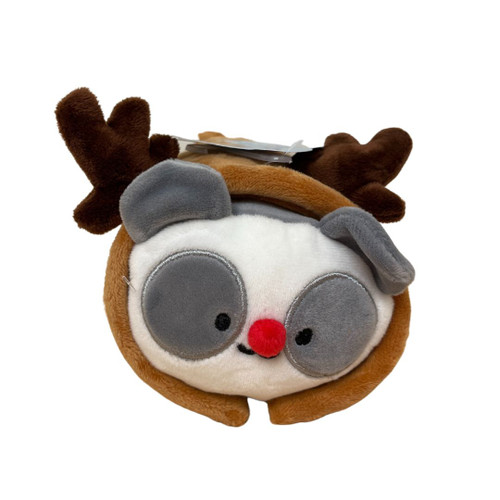 Anirollz Christmas Pandaroll Reindeer Plush Blanket