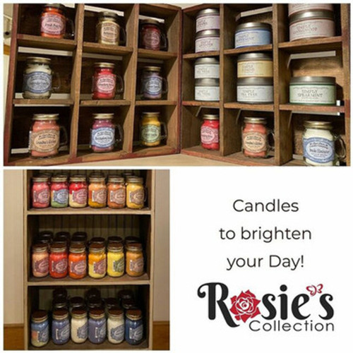 Small Mini Mason Candles