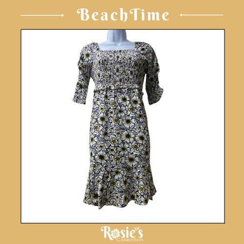 BeachTime SPF 4559 YDAI Alexandra L Slv Dress