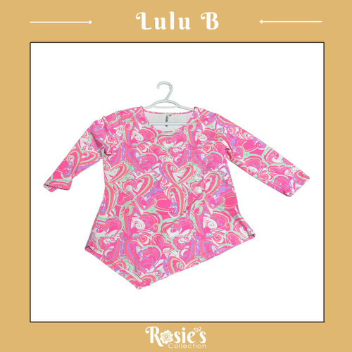 Lulu B SPX0639 HTLP 3/4 Asymmetrical Top