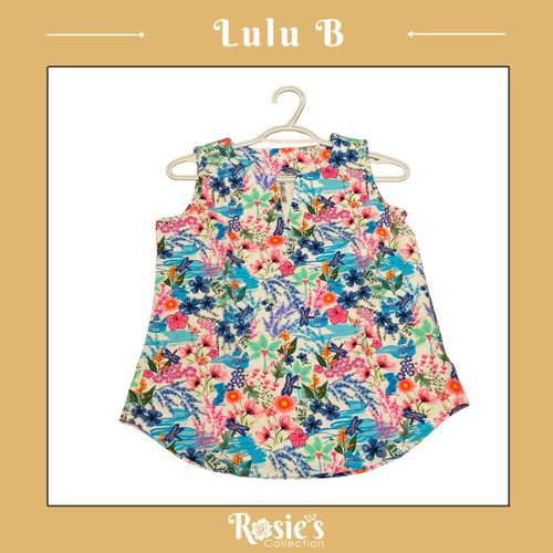 Lulu B SPX0612 MCDR Keyhole Tank Top