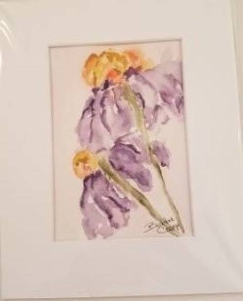 Bobbie Cropp Artwork - A Touch of Summer - 5x7 with 8x10 Mat