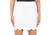 Lulu B BLD2150 WHT Scallop Skort