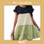 Miss Sparkling Color Block Dress