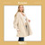 Zenana Hooded Faux Fur Jacket With Pockets Ivory