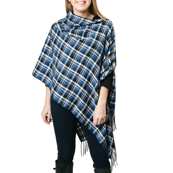 Top It Off 3 in 1 Royal Plaid