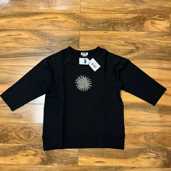 Wild Palms 7717 Black Sweatshirt