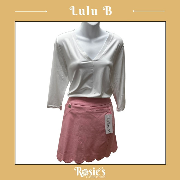 Lulu B BLD2150 SGP Scallop Skort