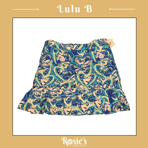 LuluB SPX2160 HTBL Flounce Skort 