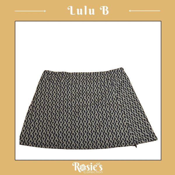 Lulu B SPX3148 RPNW Zip Skort