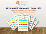 Printed Book Tabs for Mississippi Building Contractor