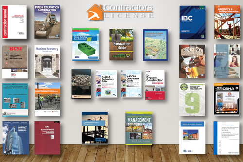 North Carolina General Contractor Reference Book Set for the NASCLA exam