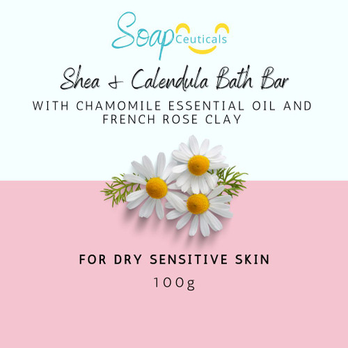 Sensitive Skin Soap_Shea-Calendula-with-Chamomile-Essential Oil