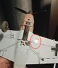 Volantex Mini Warbirds Landing Gear Mount 2pcs for 761-5 P51D, 761-8 F4U, 761-9 T28, 761-11 BF109, 761-12 Spitfire, 761-13 P40, 761-15 Zero, 761-16 P47