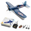 VOLANTEXRC Brushless 4CH RC Plane Corsair F4U 500mm Remote Control Airplane Fighter RTF with 6-Axis Gyro, 3 Modes & Aerobatics, 2.4GHz Radio Controlled Aircraft for Beginners, Boys & Adults