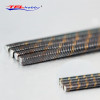 TFL φ6.35mm S=5X5mm L360mm Flex Cable W/ Round & Square Ends 510B64 1pc For RC Boat