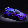 Rlaarlo 1/10 RTR 4WD Carbon Fiber 3S Brushless RC Rally Car XTS-F10 RTR, Purple