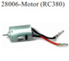 HSP RC CAR PARTS 28006 Motor RC380 (For 1/16 EP Model)