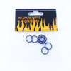 DHK  Hobby RC CAR PARTS O-rings for Hex (12x15x1.5mm) 8 pcs (RC Car spare parts 8382/8381 Adapters Wheel Shaft Pins Fixed Rubber Rings)