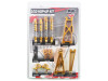 Himoto 1/10 scale RC CAR parts E10MST-S2 E10 Alum Gold Upgrade Set (For Truck + Truggy)