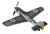 TOPRC TOP 402mm Mini FW190 4CH RC Warbirds RTF with Radio System and Lipo Battery (Ready to Fly) TOP105