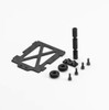 OMP battery lower  panel set  OSHM2325 Parts for M2 EVO RC Helicopter