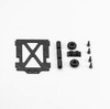 OMP battery lower  panel set  OSHM2325 Parts for M2 EVO RC Helicopter