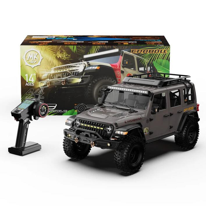 キャロル ラジコン クルマまるくラジオコントロールカー Carol New Rc Rlaarlo Croboll 1/7 Scale 4WD Brushed RC Crawler MK-07 With