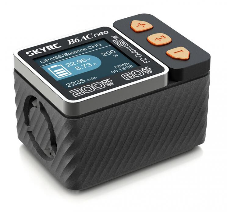 New SkyRC B6ACneo Smart Charger DC 200W AC 60W Battery Balance