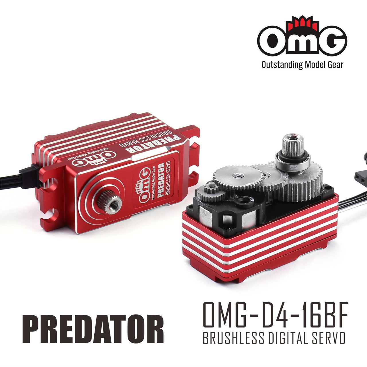 OMG OMG-D4-16BF (PREDATOR) PREDATOR Low Profile High Torque
