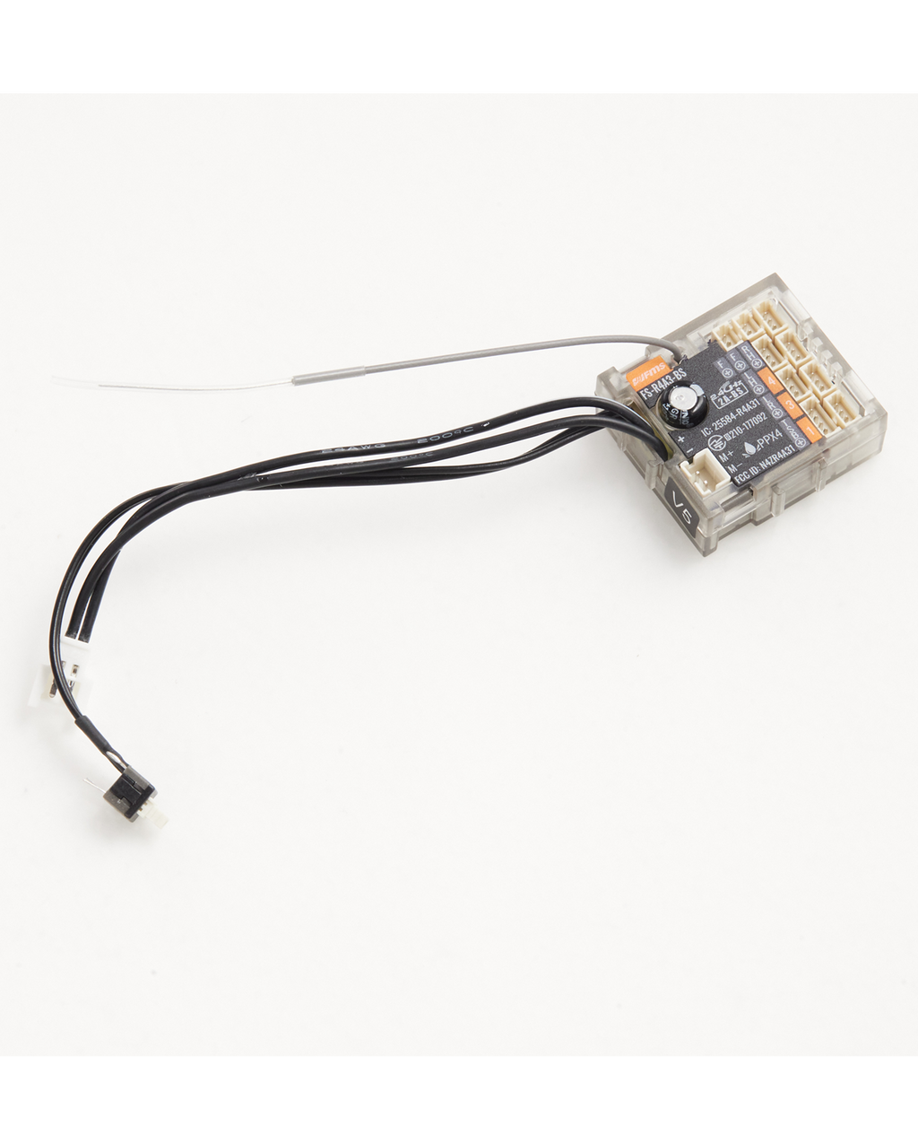 FMS R4A3 ESC/RX COMBO V5 WITH HOUSING Parts C2262 (C2130) for FCX18 LC80, FCX18 Chevrolet K10, FCX18 Hummer EV