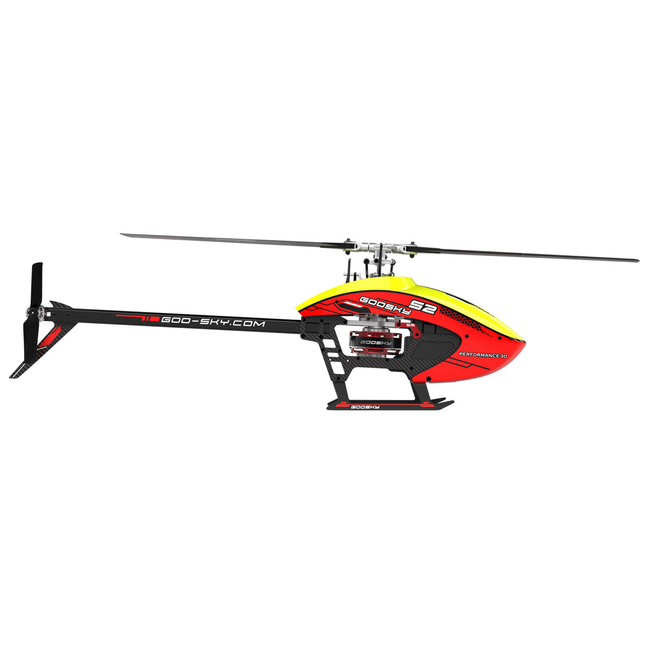 GOOSKY Legend S2 Standard BNF Kit 3D RC Helicopter Red/Yellow