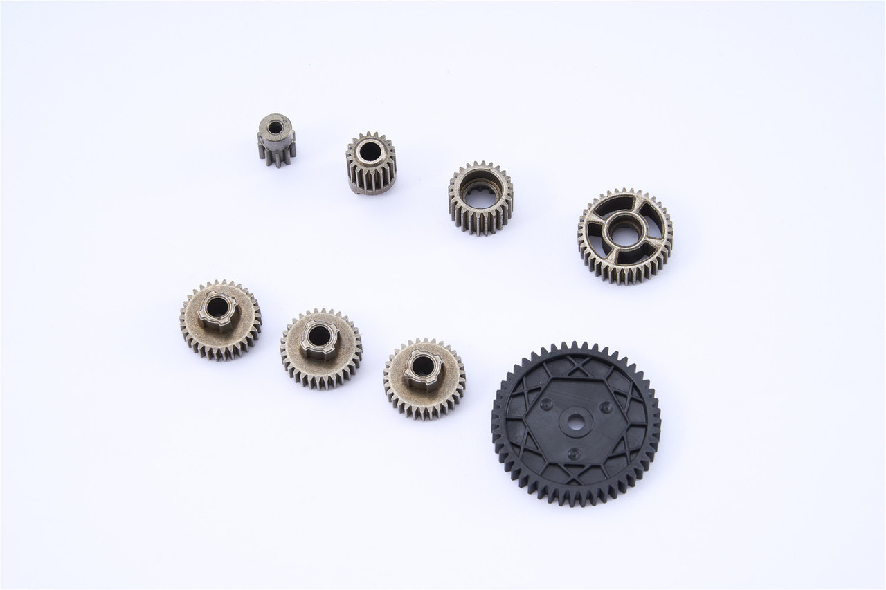 ユニカス　駆動ユニットセット RCAWD FMS 1/18 72T 130 Motor with 2 speed Transmission Gearbox and