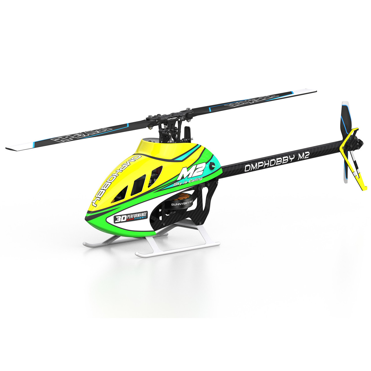 OMPHOBBY 3D RC Helicopter M2 V3 PRO ARTF Without Transmitter and